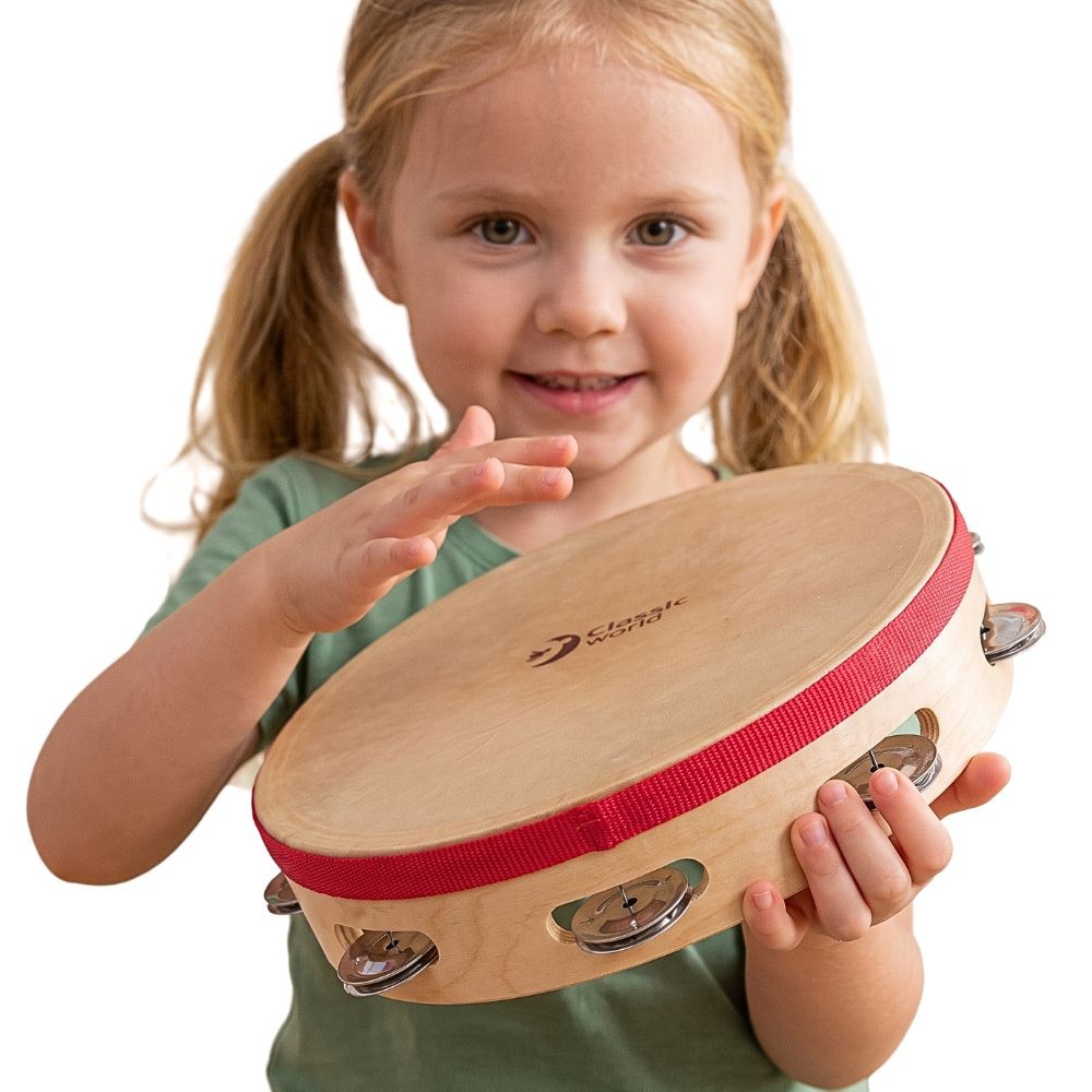 CLASSIC WORLD EDU Hangszer: Tamburin 25 cm