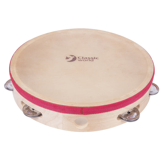 CLASSIC WORLD EDU Hangszer: Tamburin 25 cm