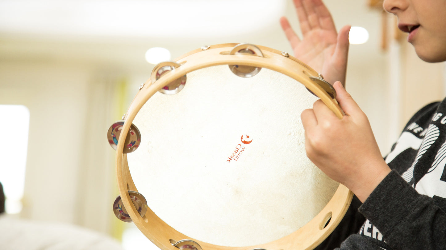 CLASSIC WORLD EDU Hangszer: Tamburin 25 cm